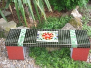 Bank grün